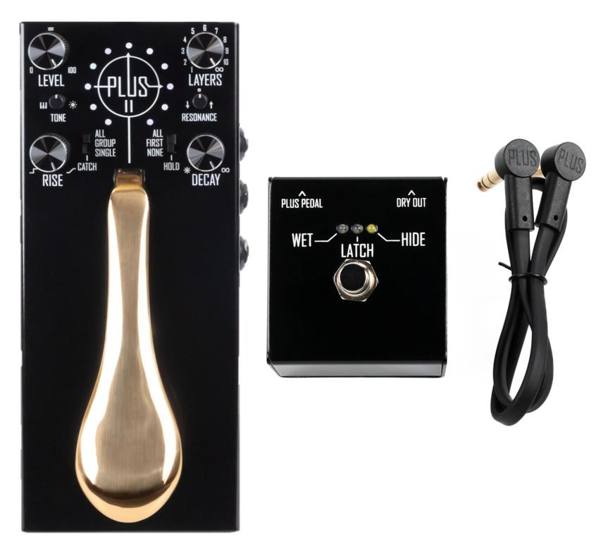 Gamechanger Audio Plus Pedal II Sustainer Pedal Bundle With Footswitch Gamechanger Audio Plus Pedal II Sustainer Pedal Bundle With Footswitch