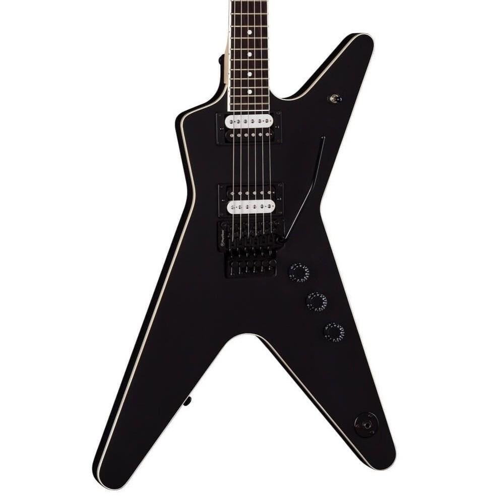 Dean MLX Floyd Electric Guitar in Black Satin