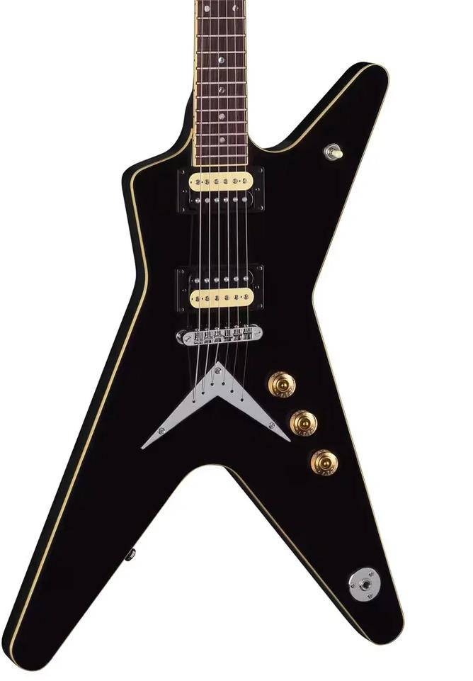 Dean ML 79 Electric Guitar in Classic Black