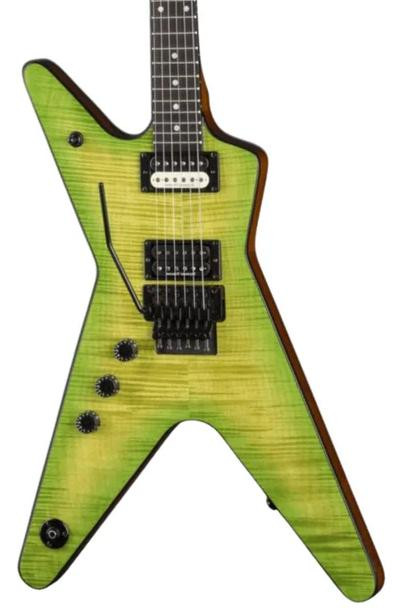 Dean Left Handed ML 79 Floyd Electric Guitar in FM Duncans Slime