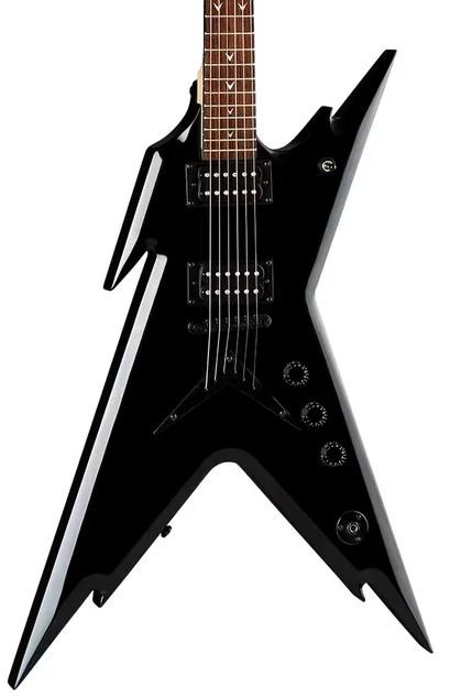 Dean Razorback X Electric Guitar in Classic Black