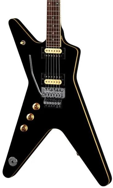 Dean Left Handed ML 79 Electric Guitar in Classic Black