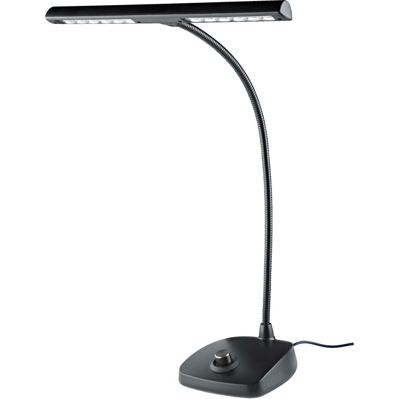 K&M 12298 LED Piano Lamp In Black K&M 12298 LED Piano Lamp In Black