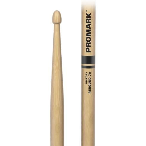 ProMark Rebound 7A Hickory Drum Sticks With Acorn Wood Tip ProMark Rebound 7A Hickory Drum Sticks With Acorn Wood Tip