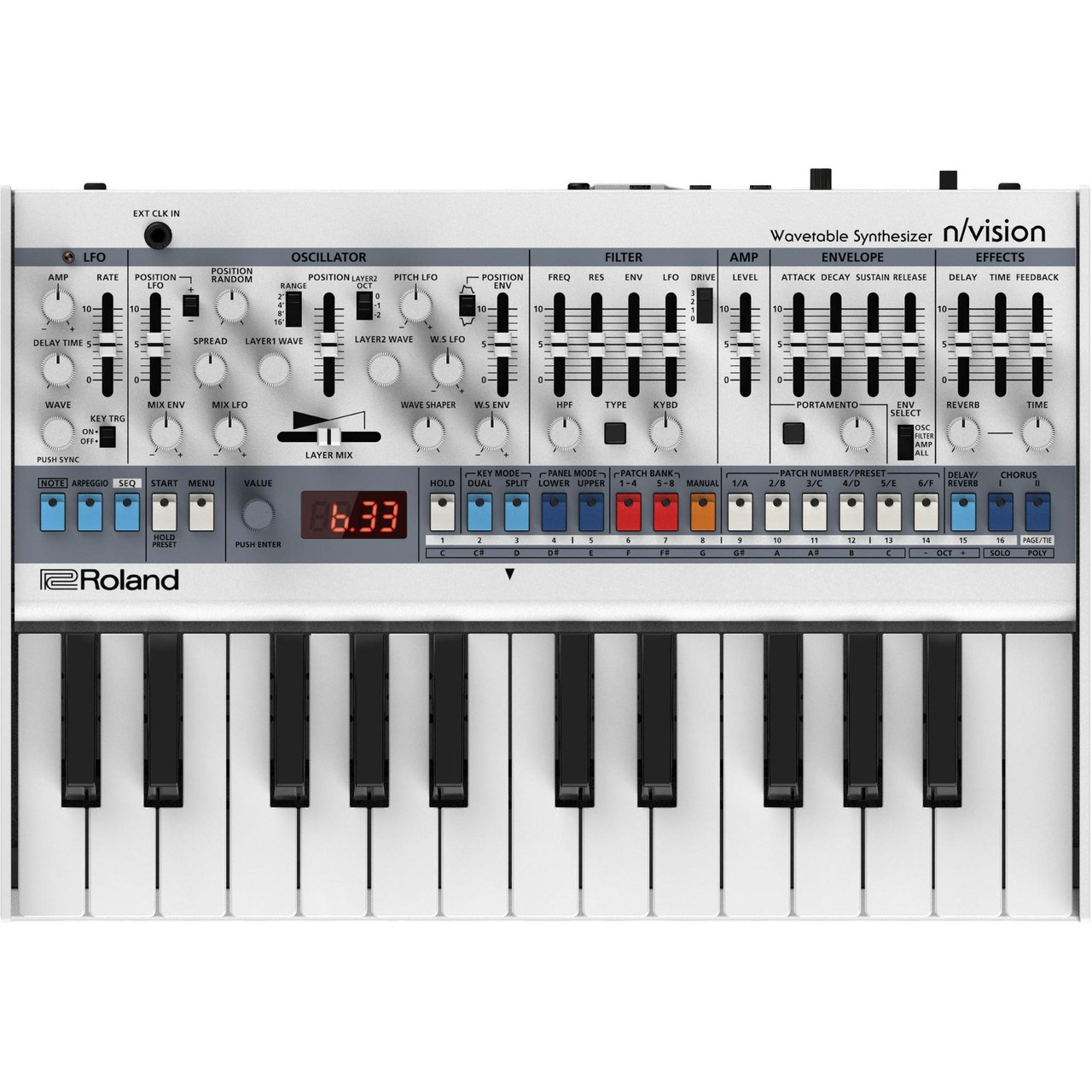Roland N/vision Boutique Wavetable Synthesizer Roland N/vision Boutique Wavetable Synthesizer