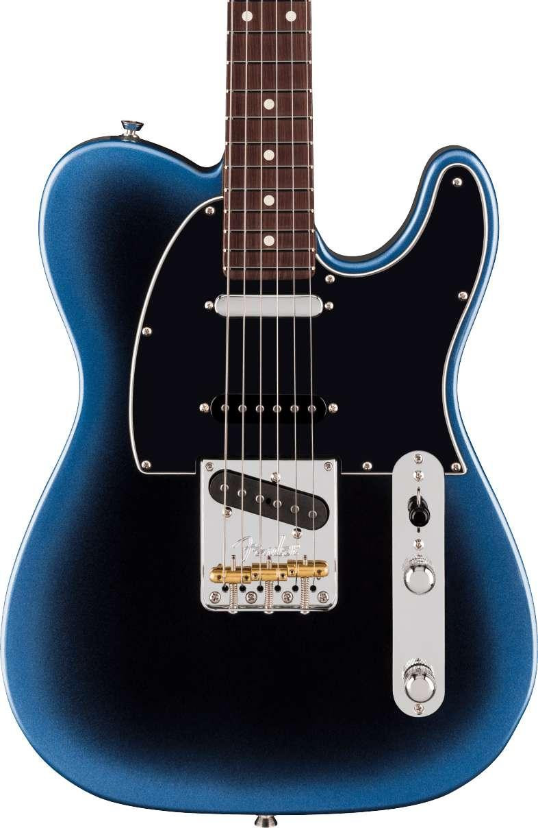 Fender American Professional Hot Shot Telecaster Electric Guitar in Dark Night, Rosewood Fingerboard