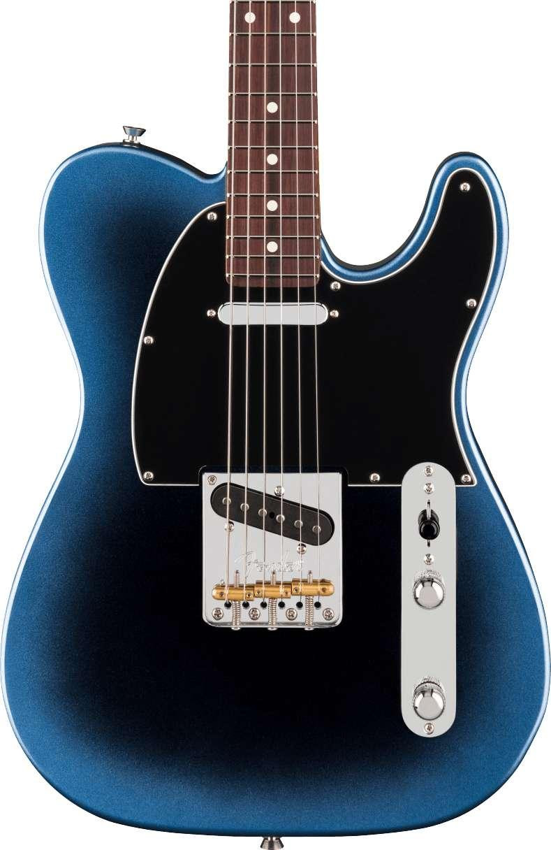 Fender American Professional Telecaster Electric Guitar in Dark Night, Rosewood Fingerboard