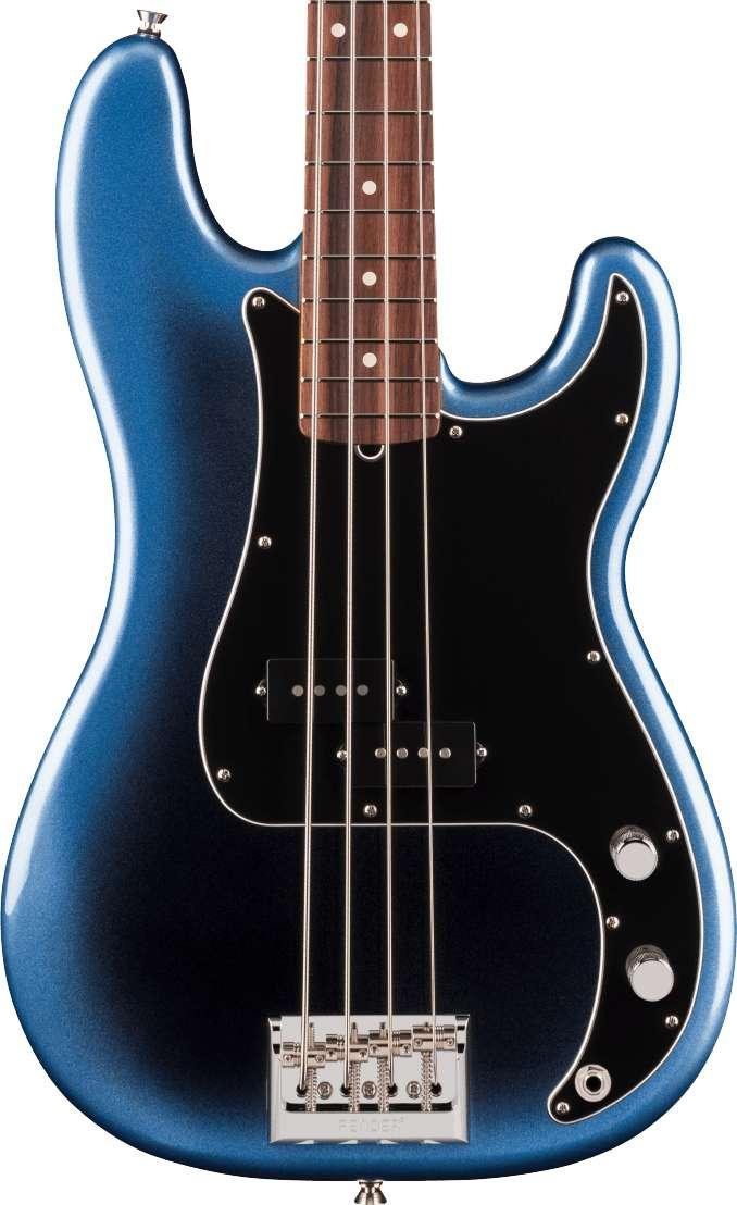 Fender American Professional Precision Bass Guitar in Dark Night, Rosewood Fingerboard Fender American Professional Precision Bass Guitar in Dark Night, Rosewood Fingerboard