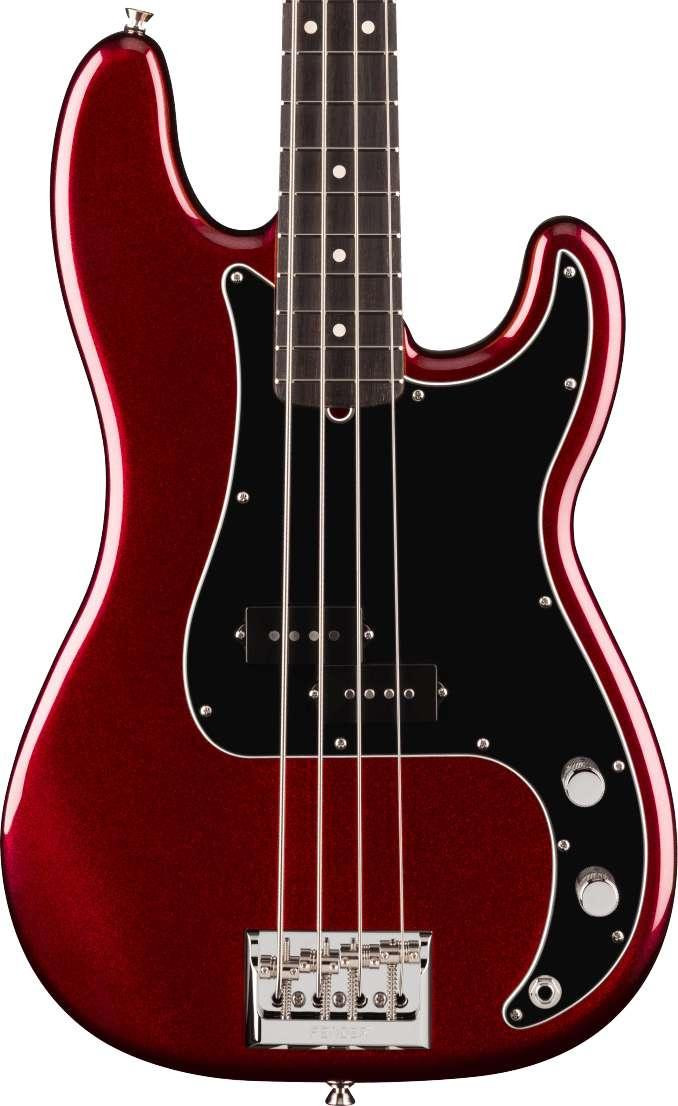 Fender American Professional Precision Bass Guitar in Oxblood, Rosewood Fingerboard Fender American Professional Precision Bass Guitar in Oxblood, Rosewood Fingerboard