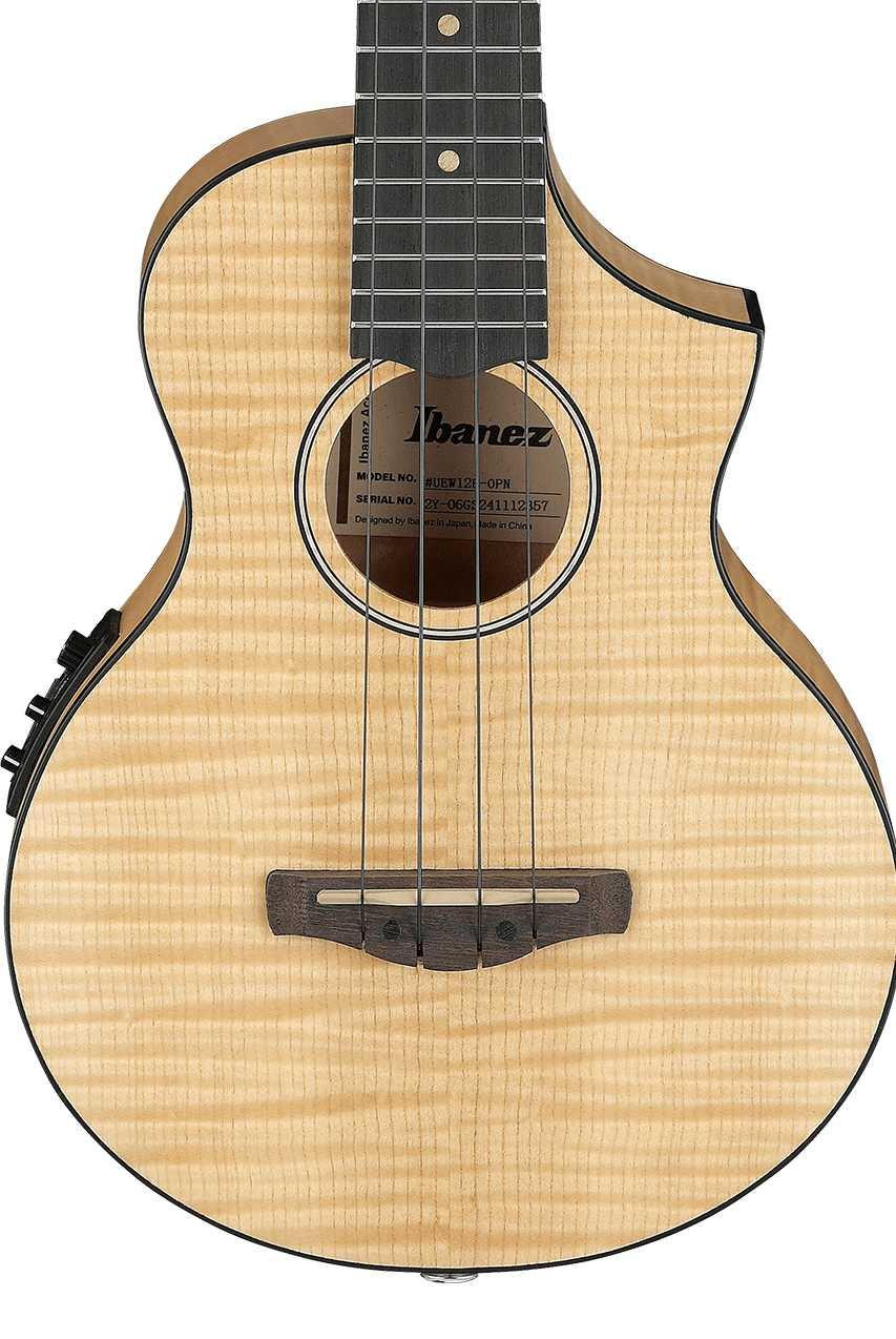 Ibanez UEW12E Electro Acoustic Concert Ukulele in Open Pore Natural Ibanez UEW12E Electro Acoustic Concert Ukulele in Open Pore Natural