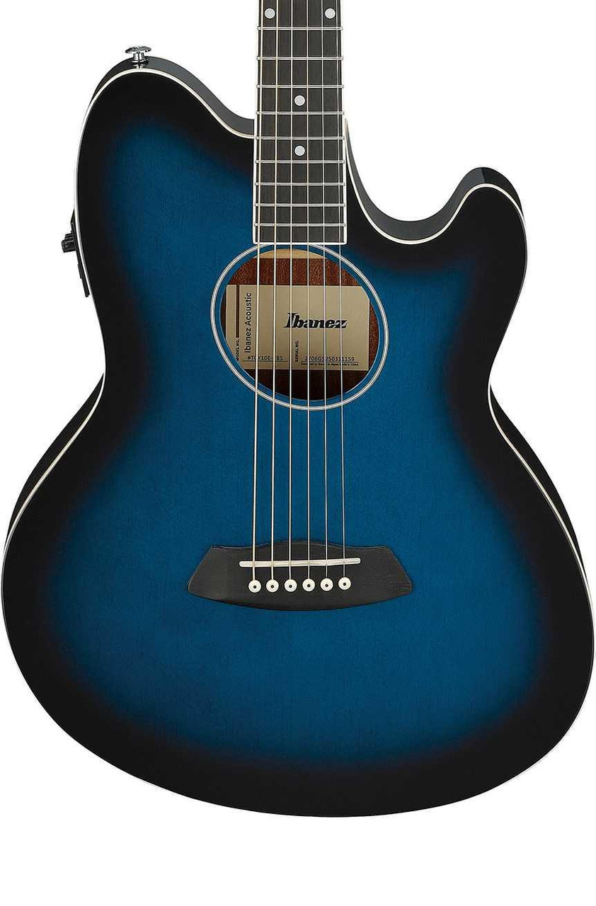 Ibanez TCY10ETBS Talman Series Electro Acoustic Guitar in Transparent Blue Sunburst Ibanez TCY10ETBS Talman Series Electro Acoustic Guitar in Transparent Blue Sunburst