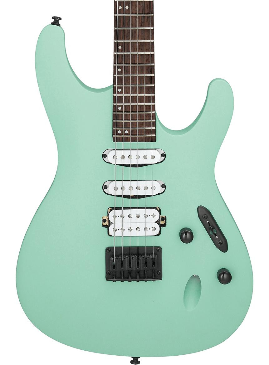 Ibanez S561-SFM AX Series Electric Guitar in Surf Green Matte Ibanez S561-SFM AX Series Electric Guitar in Surf Green Matte