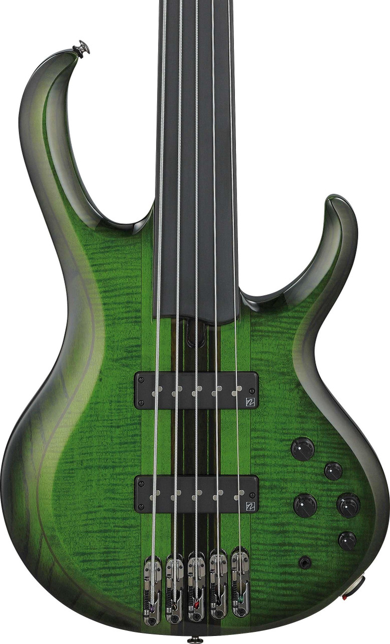 Ibanez SDGB1-DMT Steve DiGiorgio Signature Fretless 5-String in Bass Guitar in Dark Moss Burst Ibanez SDGB1-DMT Steve DiGiorgio Signature Fretless 5-String in Bass Guitar in Dark Moss Burst
