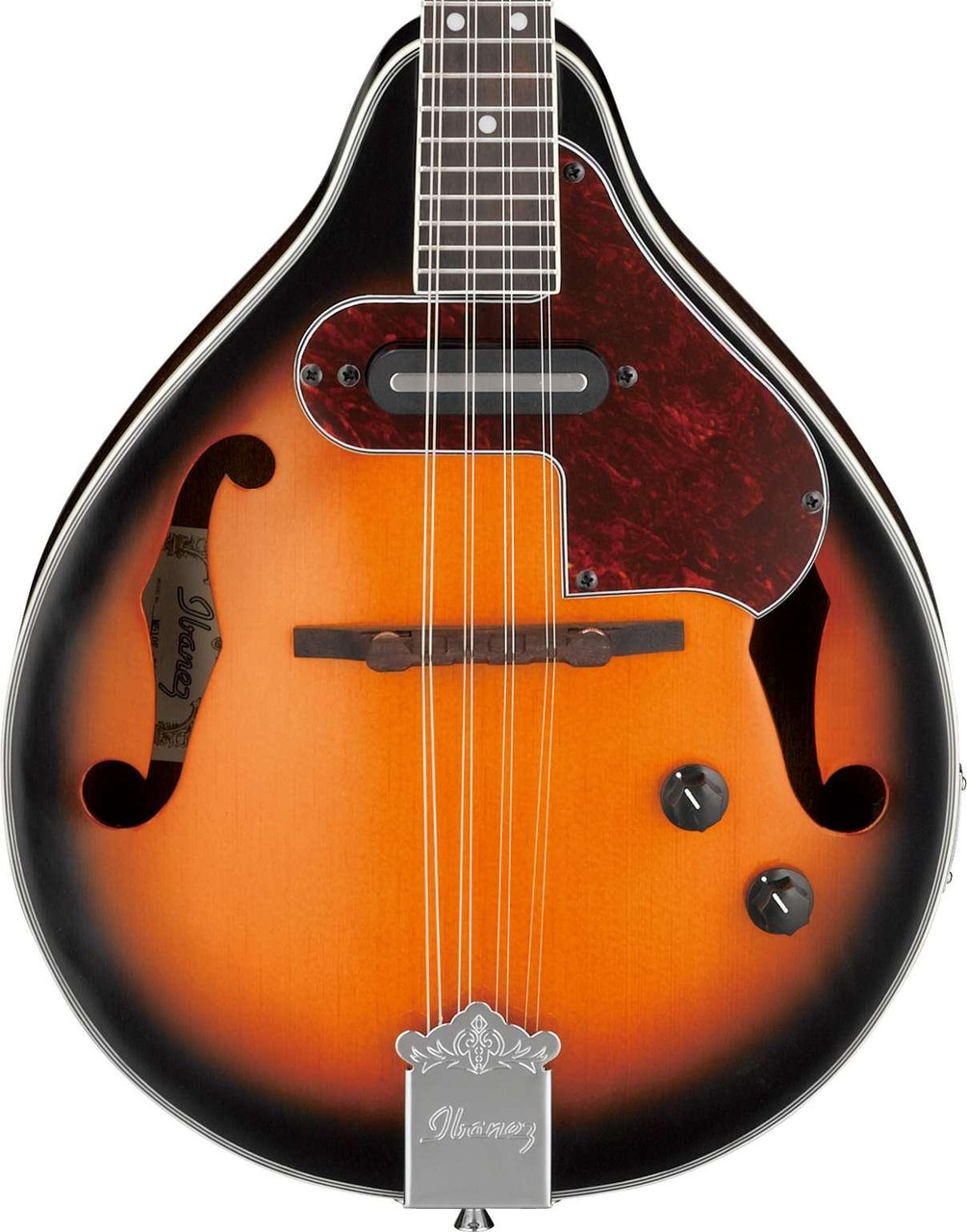 Ibanez M510E-BS Electro Acoustic Mandolin in Brown Sunburst