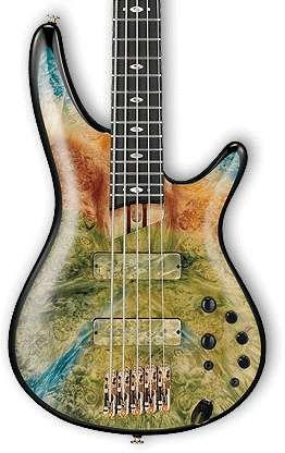 Ibanez Limited Edition JCSR2023-RCY J Custom 5-String Bass Guitar in River Canyon