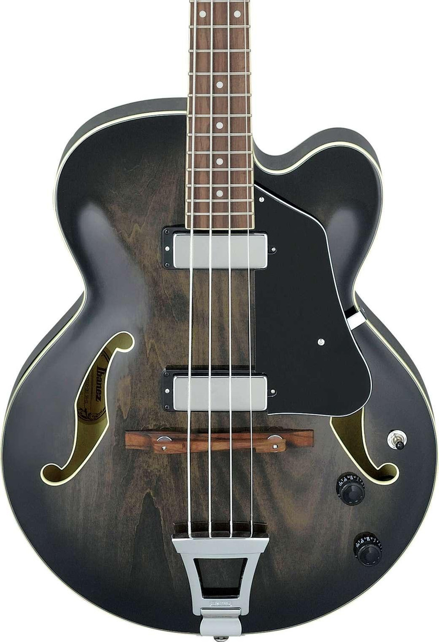 Ibanez AFB200-TKS Artcore Hollow-body Bass Guitar in Transparent Black Sunburst Ibanez AFB200-TKS Artcore Hollow-body Bass Guitar in Transparent Black Sunburst