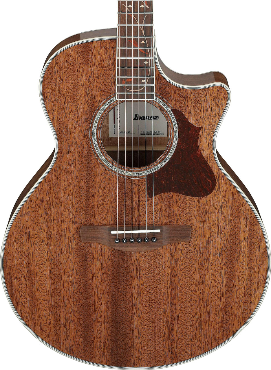 Ibanez AE245-NT AE Series Electro Acoustic Guitar in Natural High Gloss Ibanez AE245-NT AE Series Electro Acoustic Guitar in Natural High Gloss