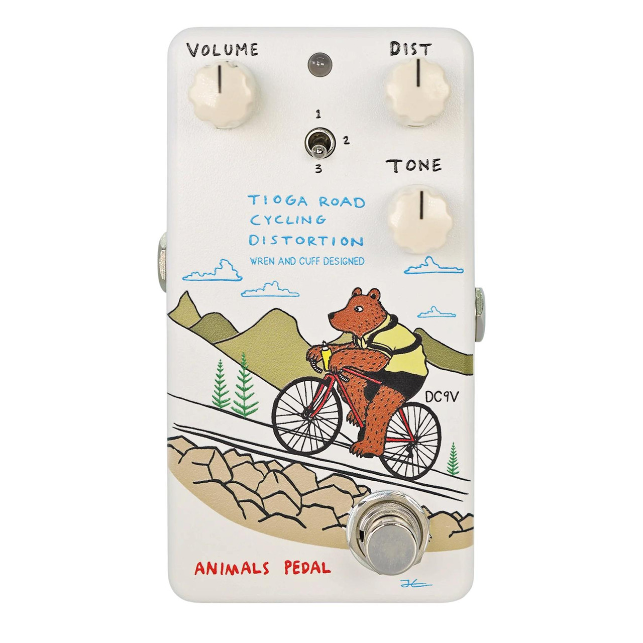 Animals Pedals Tioga Road Cycling Distortion Pedal