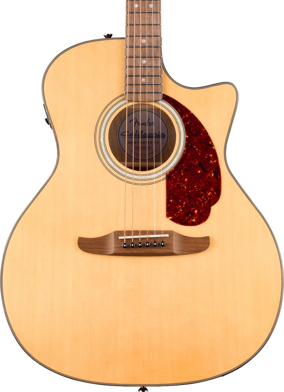 B-Stock : Fender California Deluxe Newporter Electro Acoustic Guitar in Natural #001 B-Stock : Fender California Deluxe Newporter Electro Acoustic Guitar in Natural #001