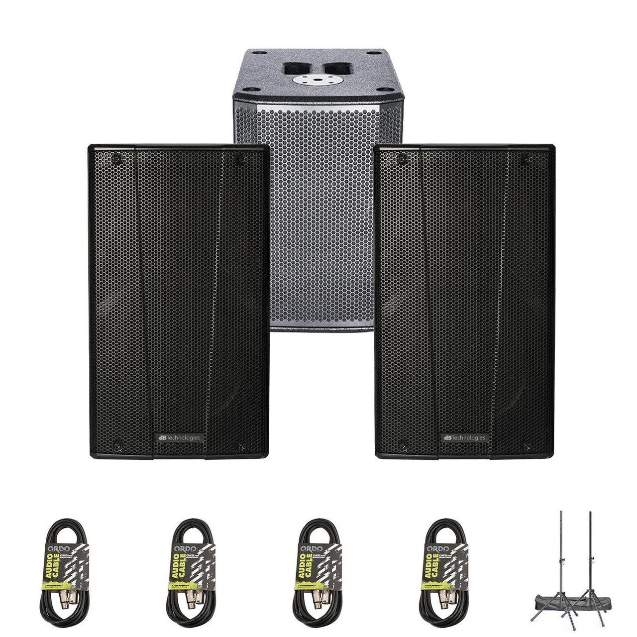 dB Technologies B-Hype 10 Compact PA Bundle with SUB612 Subwoofer dB Technologies B-Hype 10 Compact PA Bundle with SUB612 Subwoofer