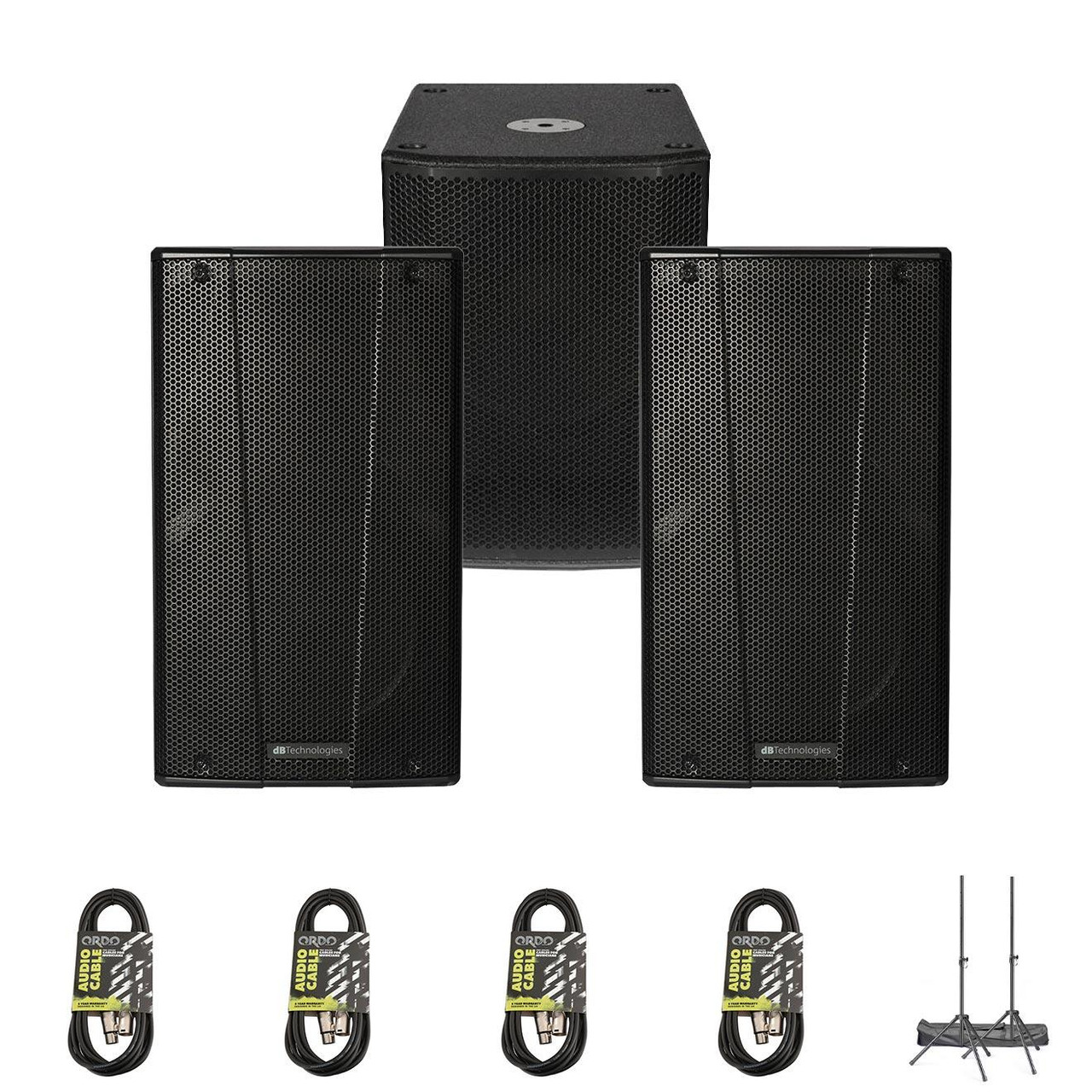 dB Technologies B-Hype 12 Duo Performance PA Bundle with SUB615 Subwoofer dB Technologies B-Hype 12 Duo Performance PA Bundle with SUB615 Subwoofer