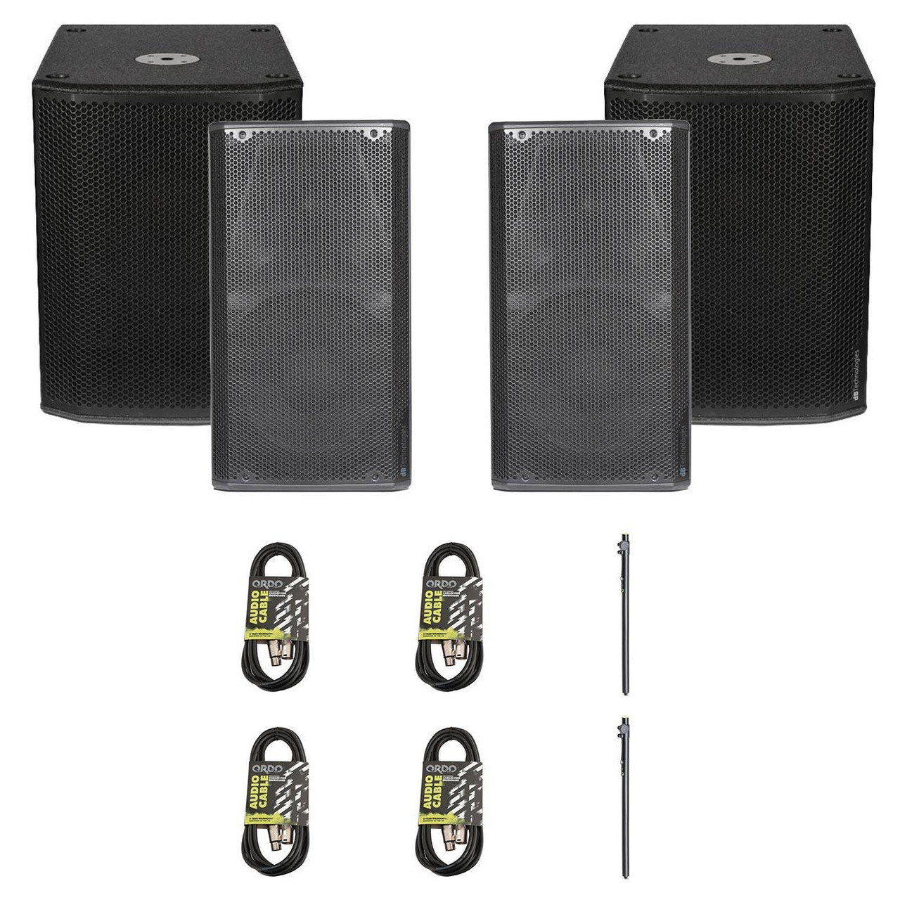 dB Technologies Opera 12 Band & DJ PA Bundle with SUB615 Subwoofers dB Technologies Opera 12 Band & DJ PA Bundle with SUB615 Subwoofers