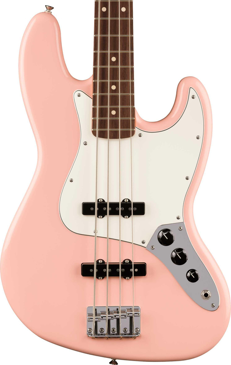 Fender Limited Edition Player II Jazz Bass Guitar in Shell Pink Fender Limited Edition Player II Jazz Bass Guitar in Shell Pink