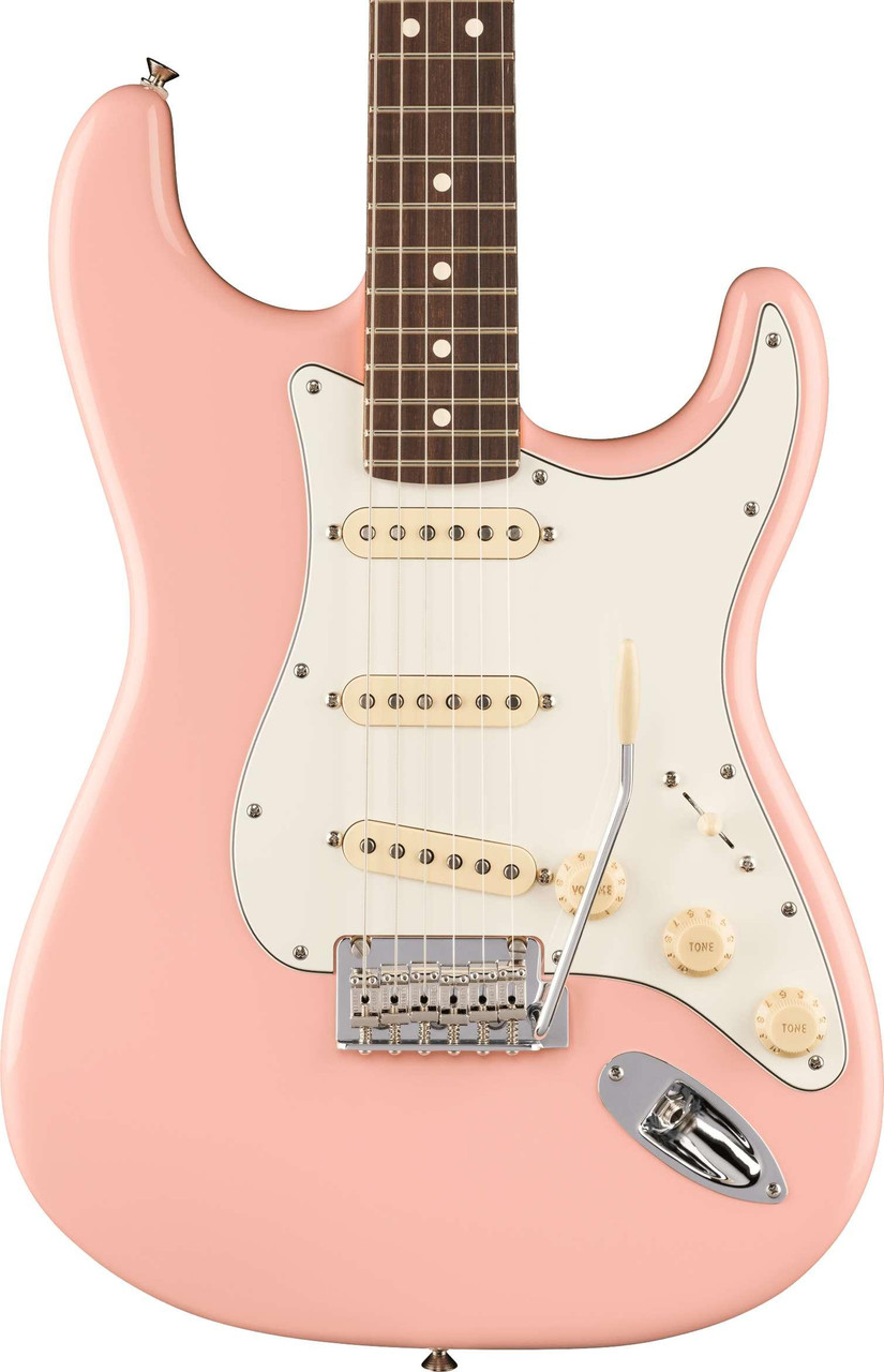 Fender Limited Edition Player II Stratocaster Electric Guitar in Shell Pink Fender Limited Edition Player II Stratocaster Electric Guitar in Shell Pink
