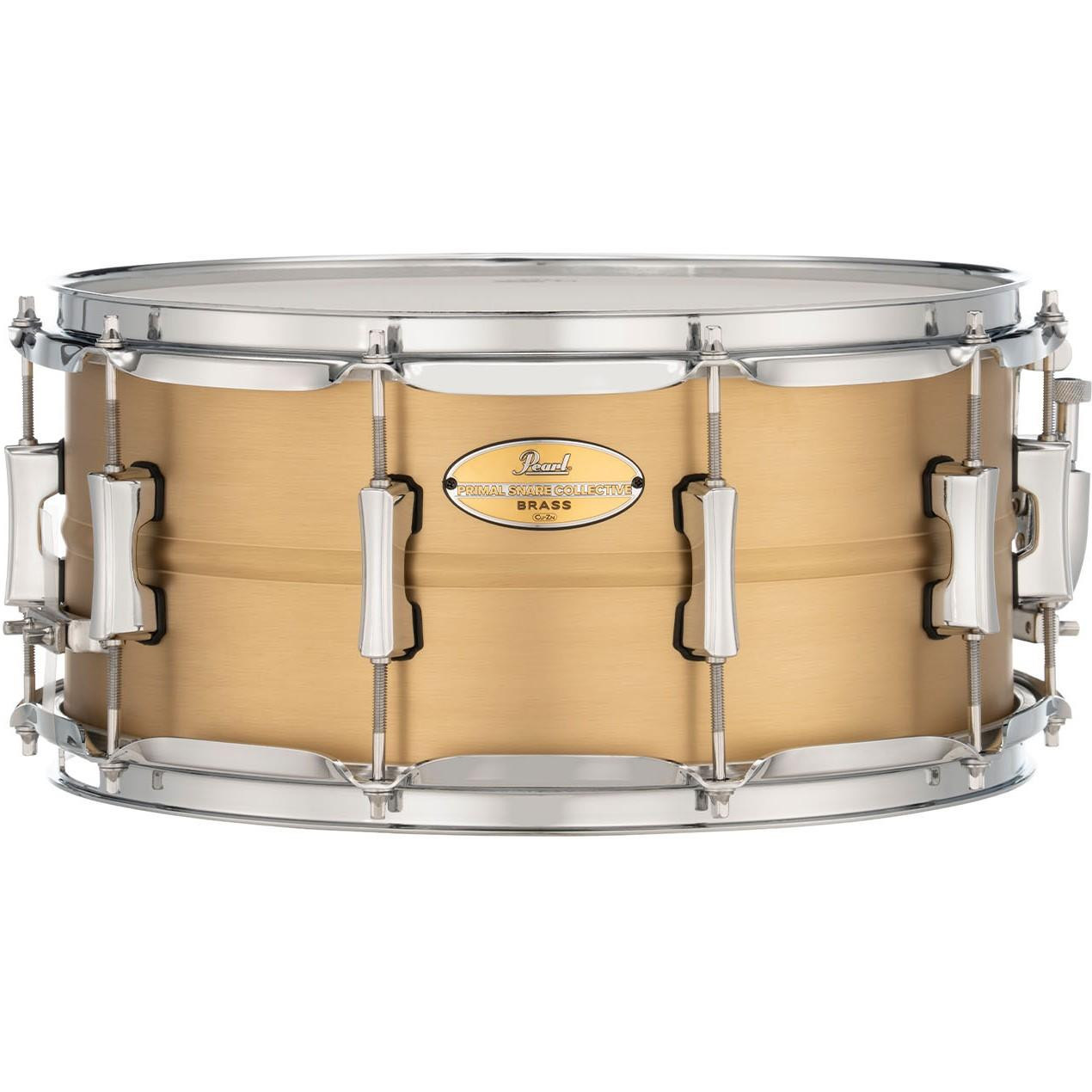 Pearl Primal Series 14x6.5 Brass Shell Snare Drum Pearl Primal Series 14x6.5 Brass Shell Snare Drum