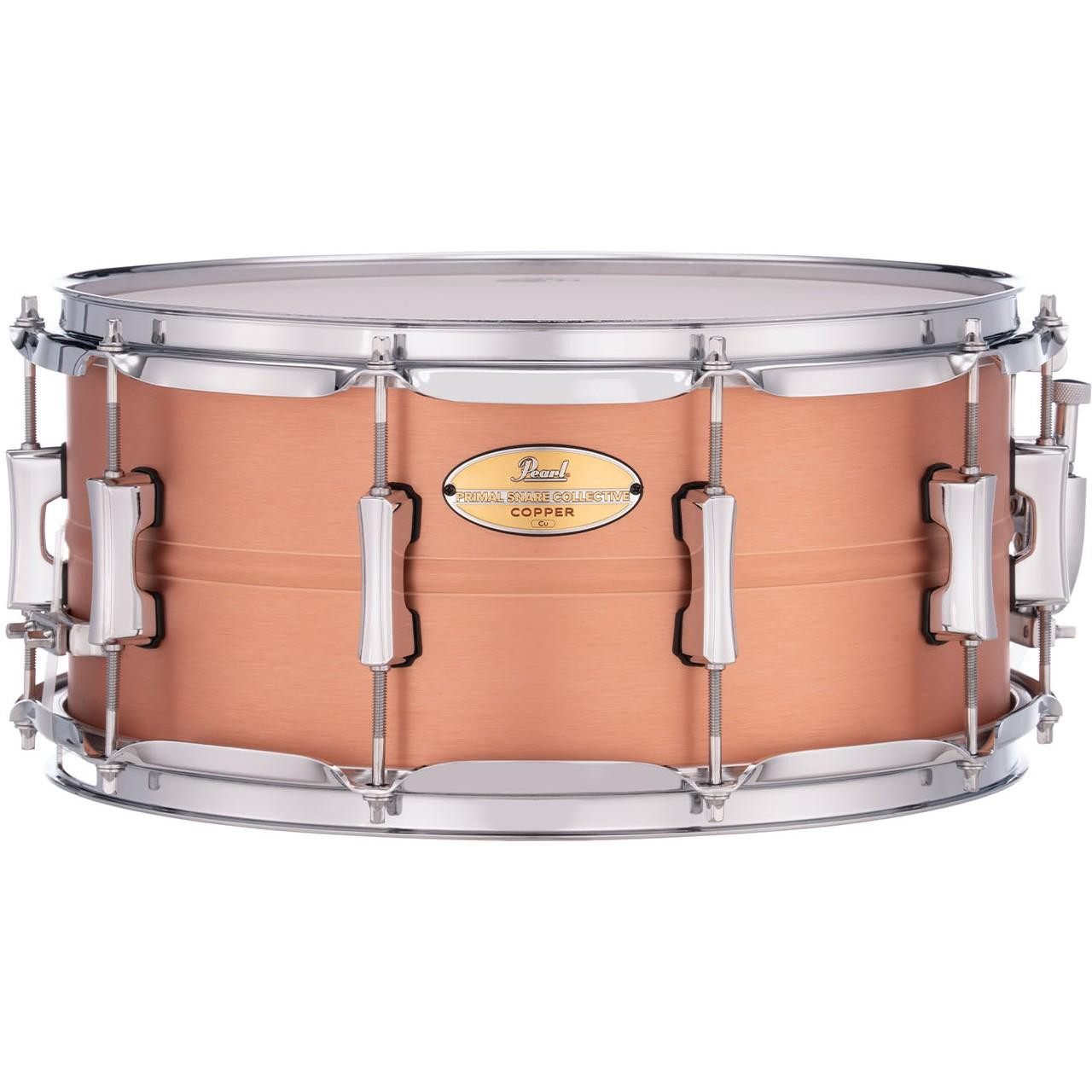 Pearl Primal Series 14x6.5 Copper Shell Snare Drum Pearl Primal Series 14x6.5 Copper Shell Snare Drum