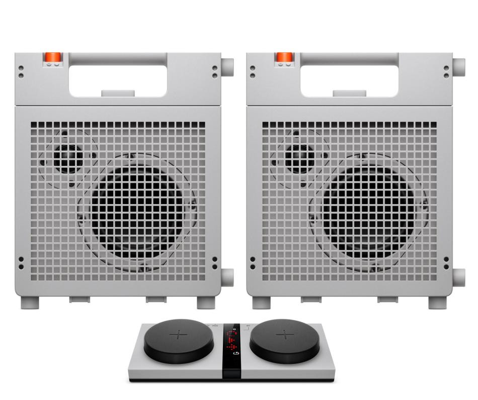 Teenage Engineering EP-35 K.O. AMP Portable Instrument Amp Stereo Bundle with EP-127 K.O. Pedal Teenage Engineering EP-35 K.O. AMP Portable Instrument Amp Stereo Bundle with EP-127 K.O. Pedal