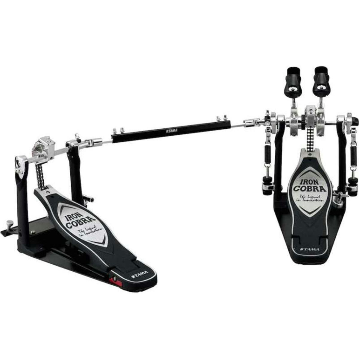 Tama Iron Cobra Power Glide Double Bass Drum Pedal with case Tama Iron Cobra Power Glide Double Bass Drum Pedal with case