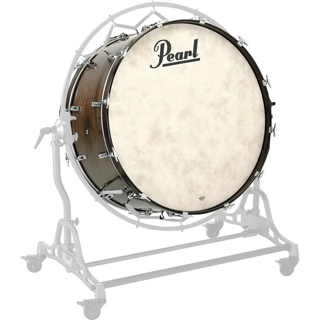 Pearl 32x16 African Mahogany Concert Bass Drum, Matte Walnut Pearl 32x16 African Mahogany Concert Bass Drum, Matte Walnut