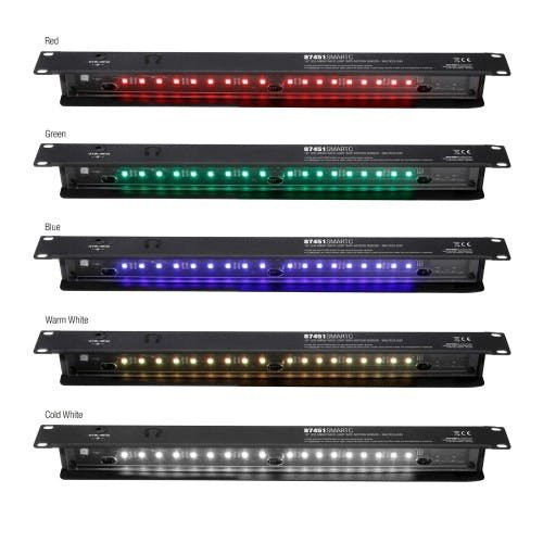 Adam Hall 19-inch LED Sensor Rack Light 1U Multicolour Adam Hall 19-inch LED Sensor Rack Light 1U Multicolour