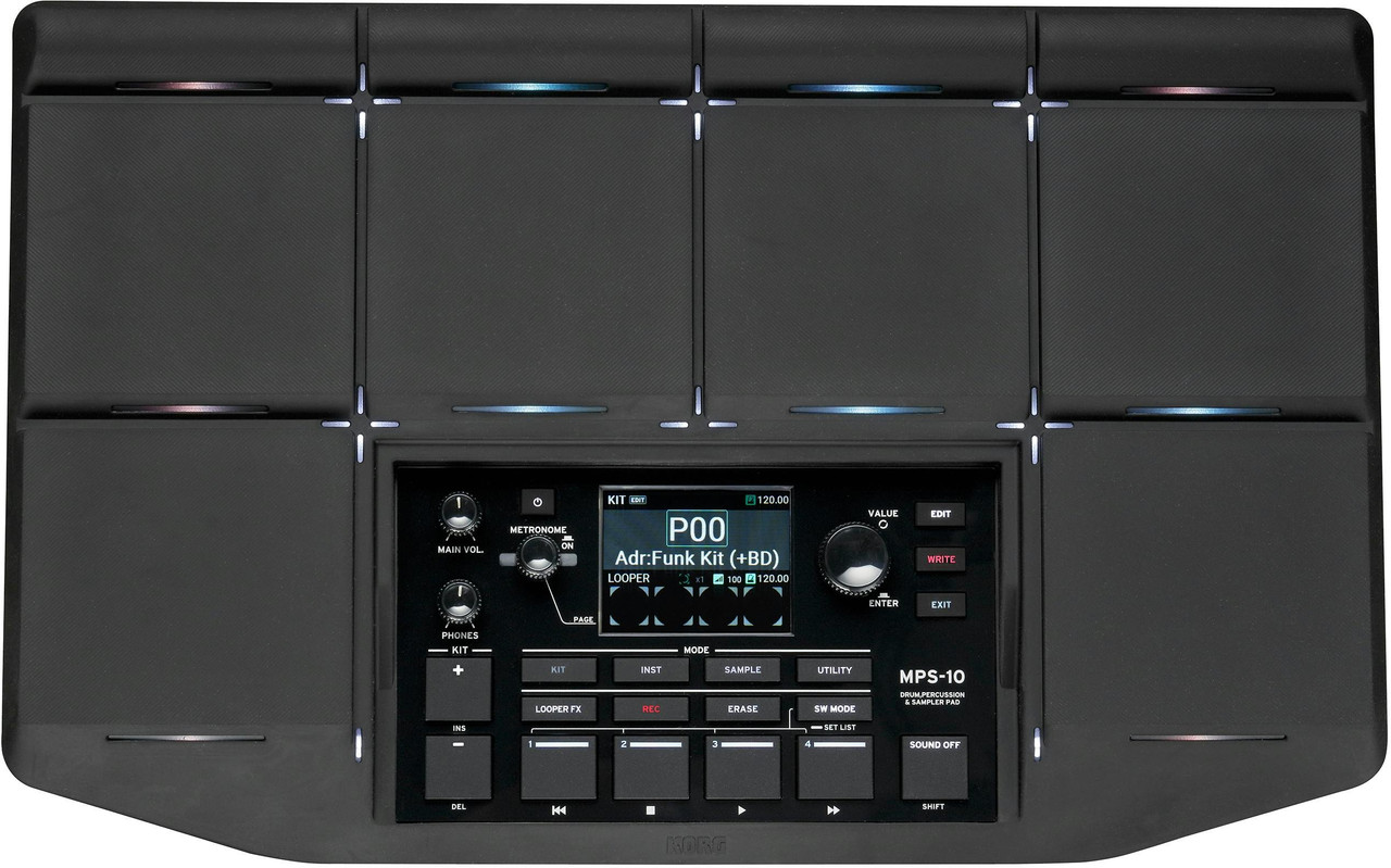 Korg MPS-10 Sample Pad Drum percussion and sampler pad Korg MPS-10 Sample Pad Drum percussion and sampler pad