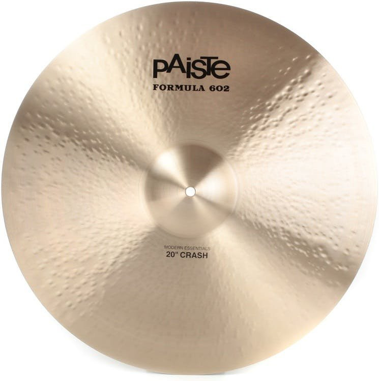 Paiste 20" Formula 602 Modern Essentials Crash Paiste 20" Formula 602 Modern Essentials Crash