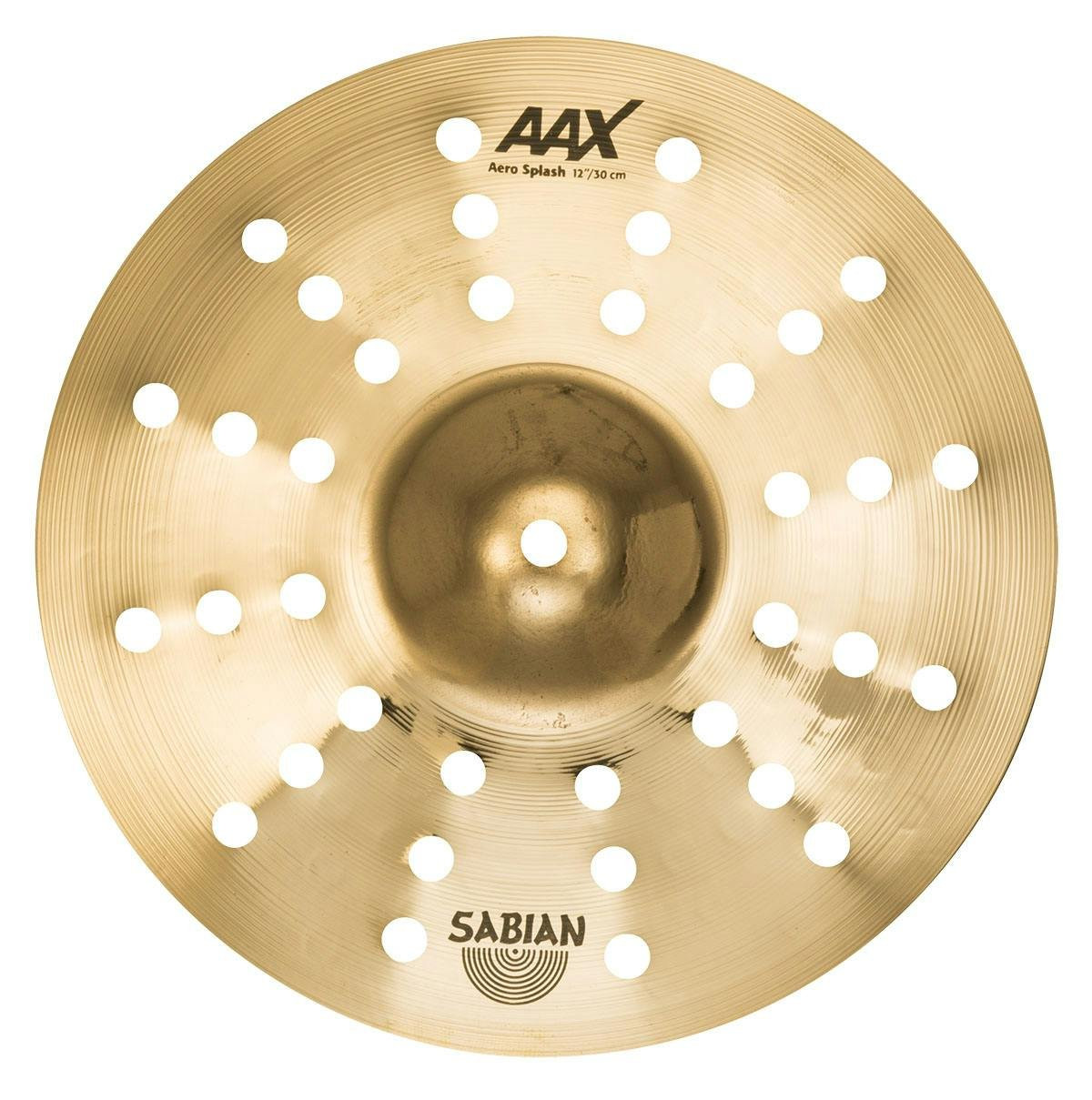 Sabian AAX 12" Aero Splash Cymbal in Brilliant Sabian AAX 12" Aero Splash Cymbal in Brilliant