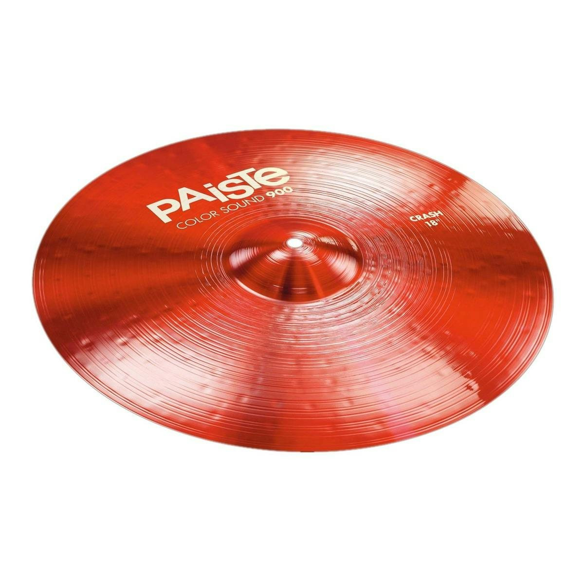 Paiste 18" Color Sound 900 Crash Cymbal - Red Paiste 18" Color Sound 900 Crash Cymbal - Red