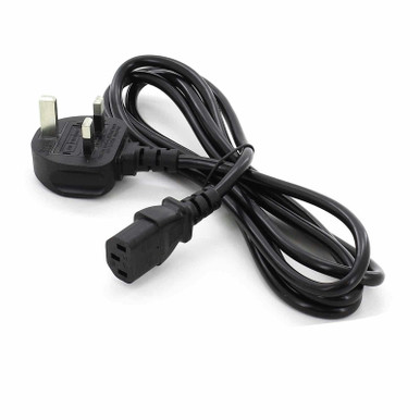 6a IEC Mains Kettle Lead Cable 2m