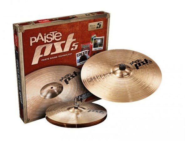 Paiste PST 5 New Essential Box Cymbal Set Paiste PST 5 New Essential Box Cymbal Set