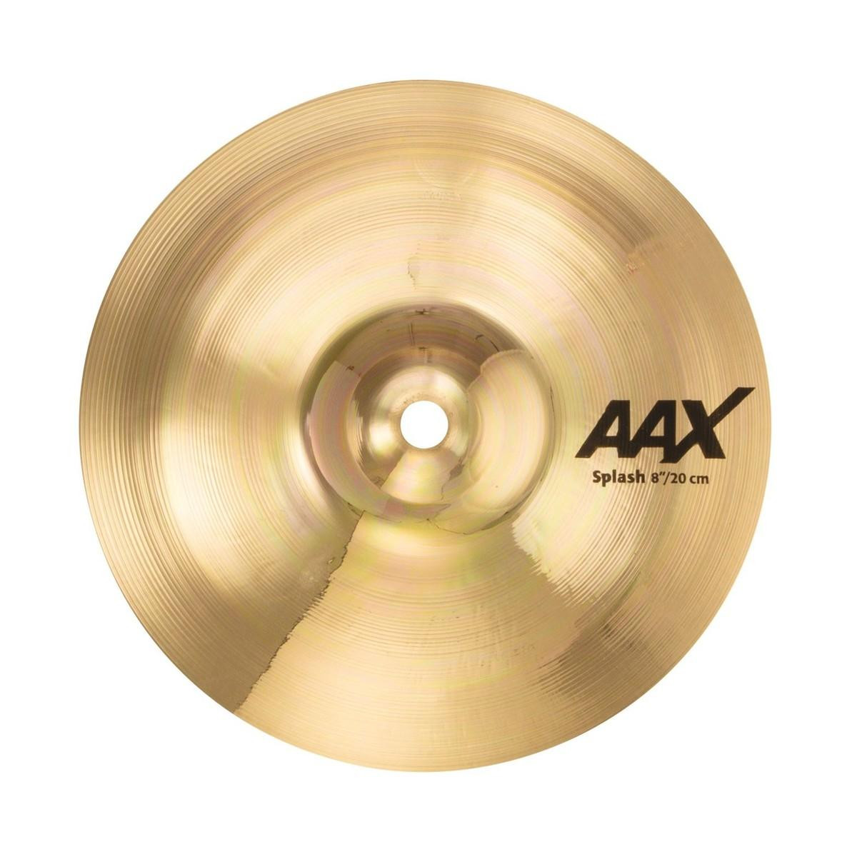 Sabian AAX 8" Splash Cymbal Brilliant Finish Sabian AAX 8" Splash Cymbal Brilliant Finish