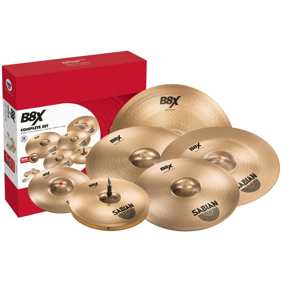 Sabian B8X Complete Set Sabian B8X Complete Set