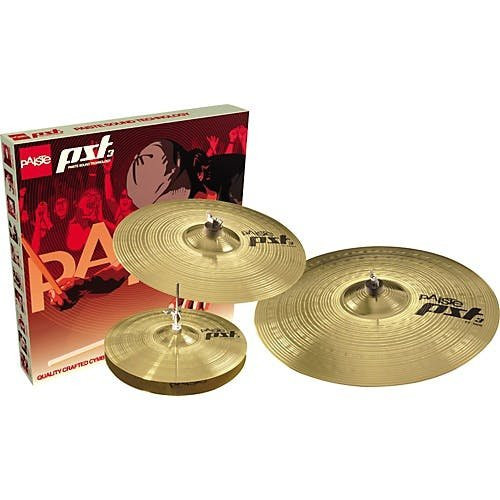 Paiste PST3 Universal Cymbal Set 14", 16" & 20" Paiste PST3 Universal Cymbal Set 14", 16" & 20"
