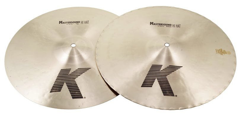 Zildjian 14" K Series Mastersound Hi-Hat Cymbals Zildjian 14" K Series Mastersound Hi-Hat Cymbals