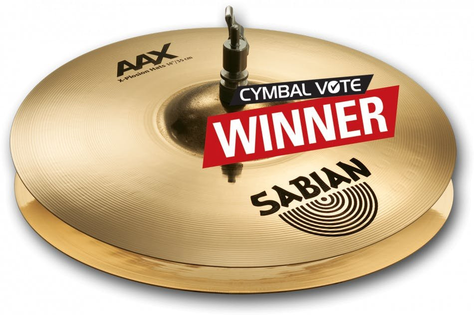 Sabian 14" AAX X-plosion Hi-Hats Cymbal Sabian 14" AAX X-plosion Hi-Hats Cymbal