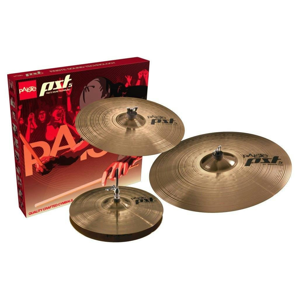Paiste PST5 3-Piece Universal Cymbal Box Set Paiste PST5 3-Piece Universal Cymbal Box Set