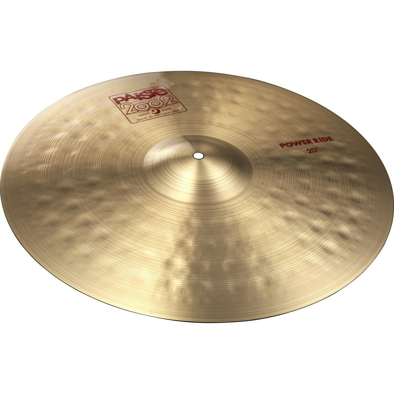 Paiste 20" 2002 Power Ride Cymbal Paiste 20" 2002 Power Ride Cymbal