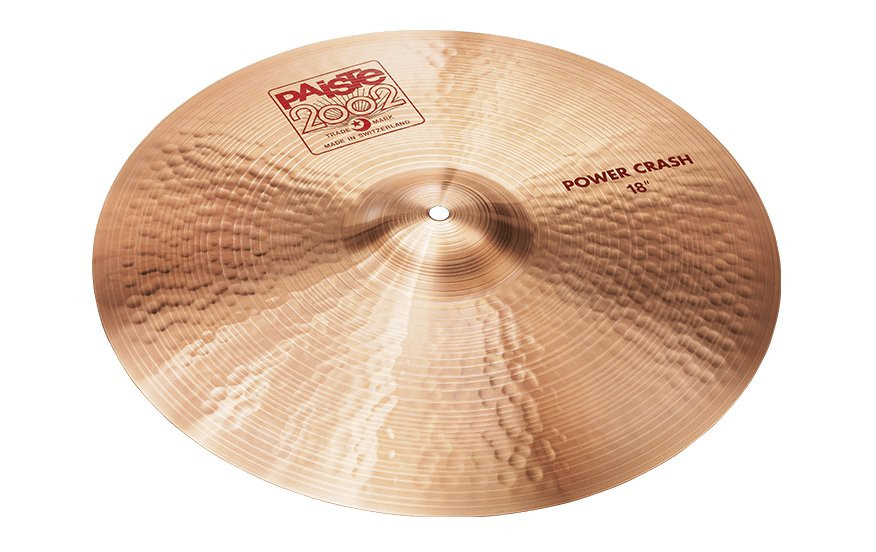 Paiste 18" 2002 Power Crash Cymbal Paiste 18" 2002 Power Crash Cymbal