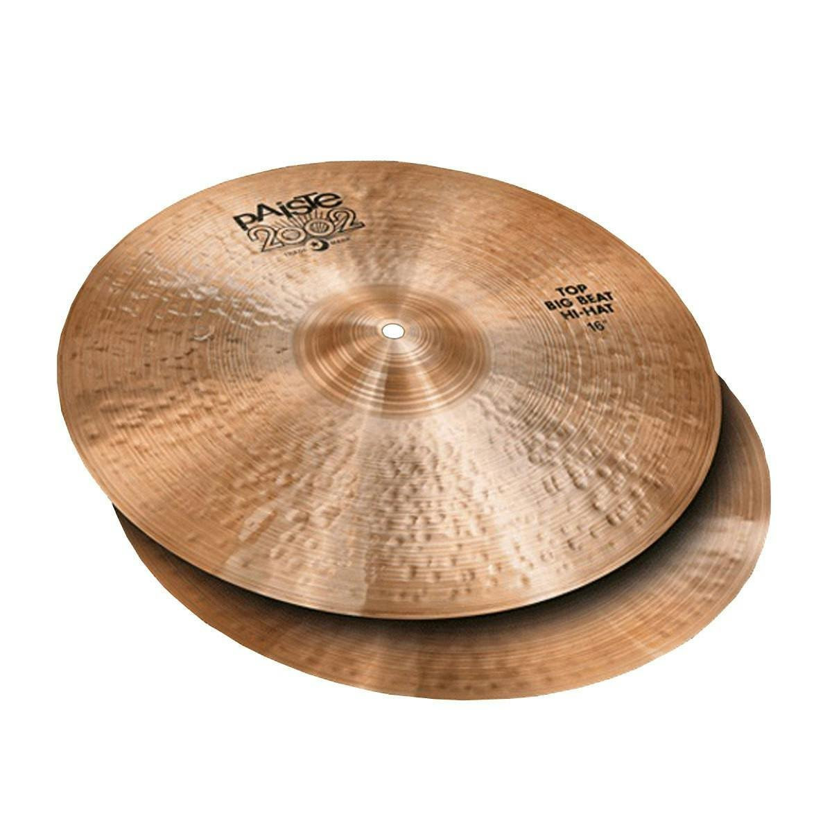 Paiste 2002 Black Label Big Beat 16 Inch Hats Paiste 2002 Black Label Big Beat 16 Inch Hats