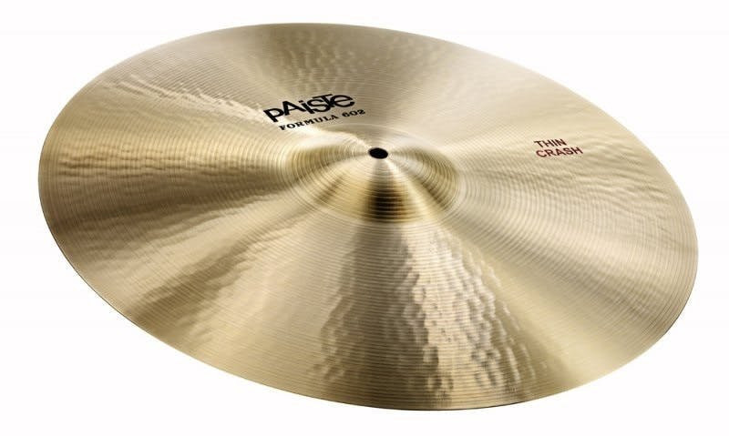 Paiste 20" Formula 602 Thin Crash
